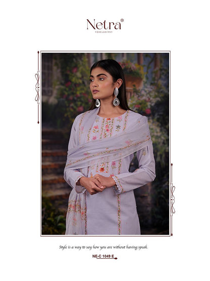 Freya Netra Linen Pant Style Suits Supplier India