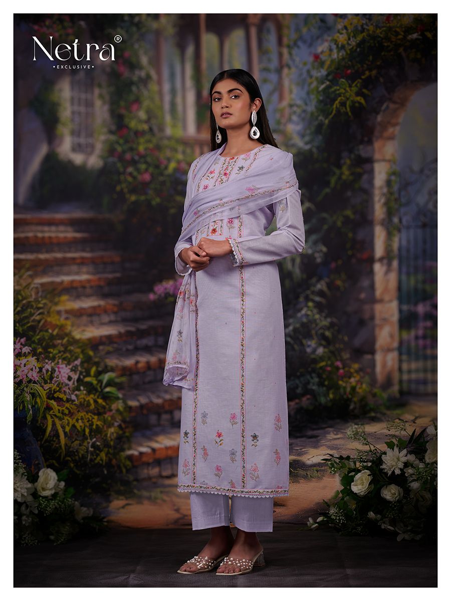 Freya Netra Linen Pant Style Suits Supplier India