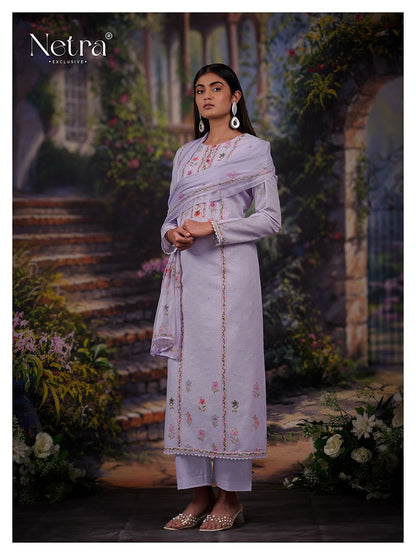 Freya Netra Linen Pant Style Suits Supplier India