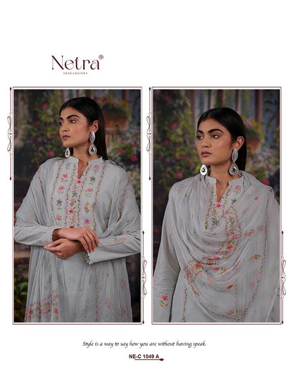 Freya Netra Linen Pant Style Suits Supplier India