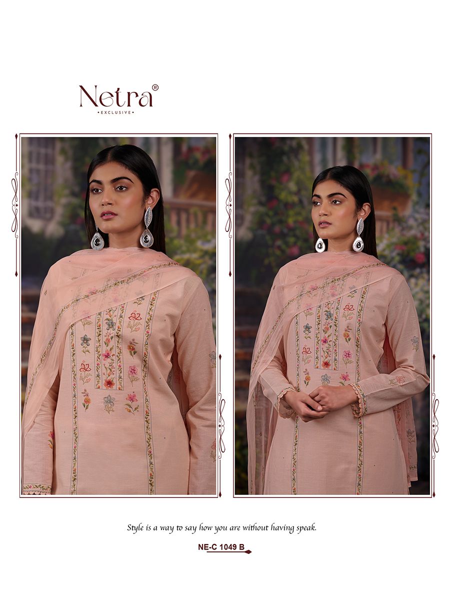 Freya Netra Linen Pant Style Suits Supplier India