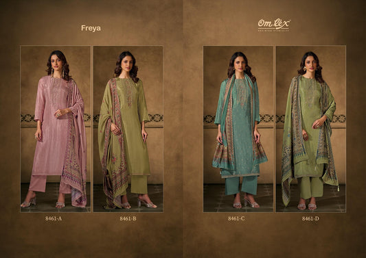 Freya Omtex Pant Style Suits Wholesaler Ahmedabad