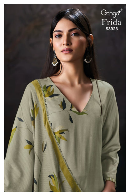 Frida 3923 Ganga Pashmina Suits Manufacturer India