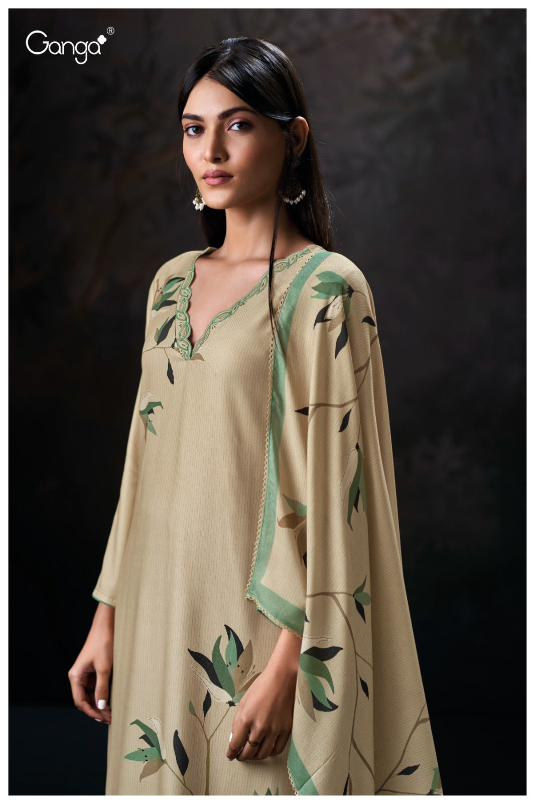 Frida 3923 Ganga Pashmina Suits Manufacturer India
