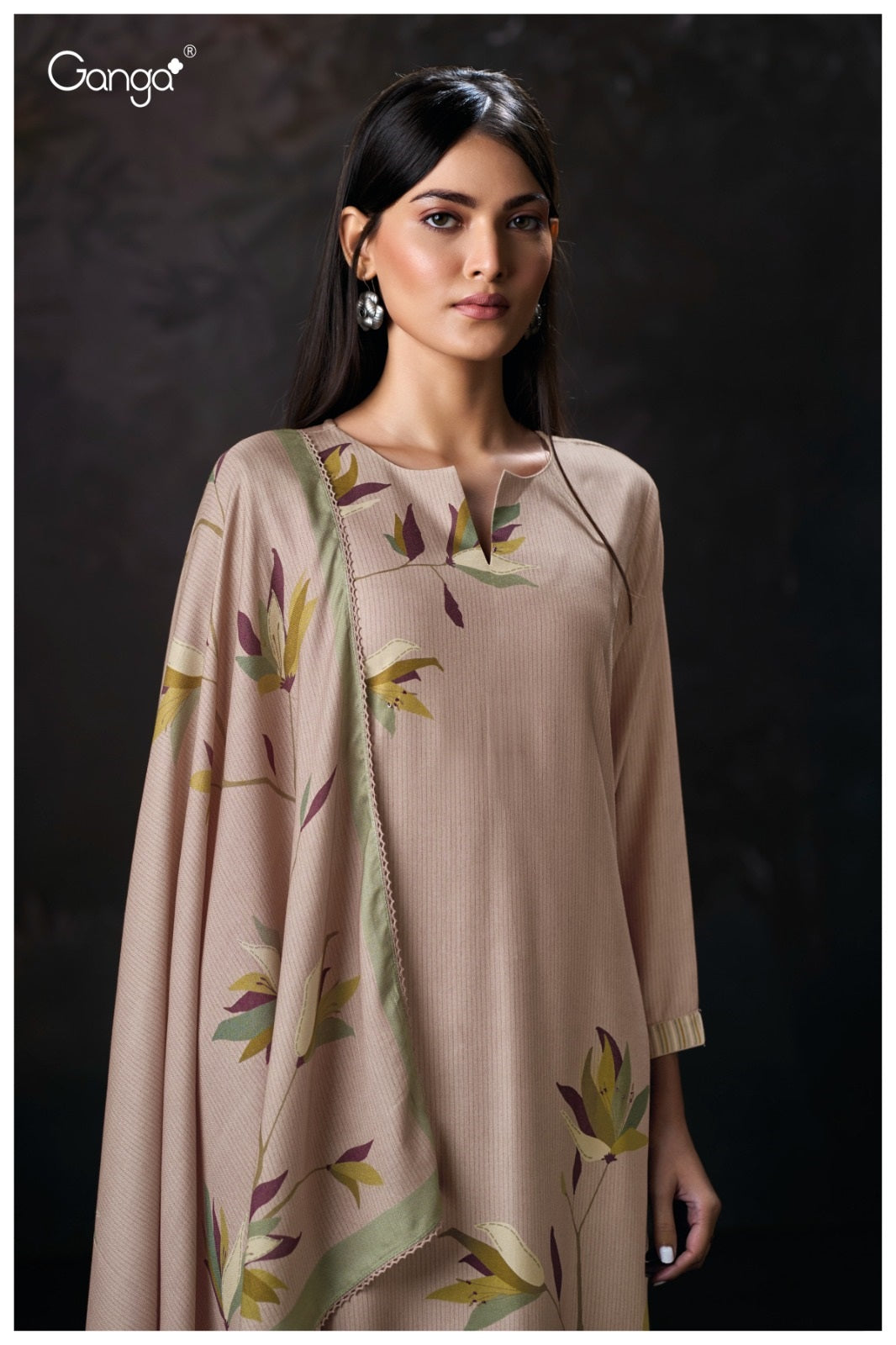 Frida 3923 Ganga Pashmina Suits Manufacturer India