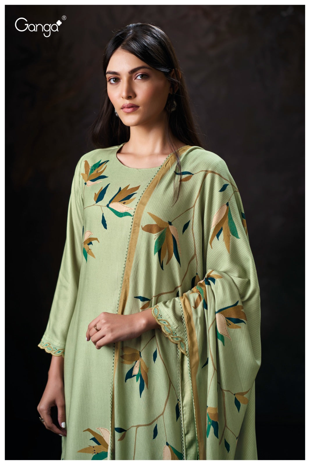 Frida 3923 Ganga Pashmina Suits Manufacturer India