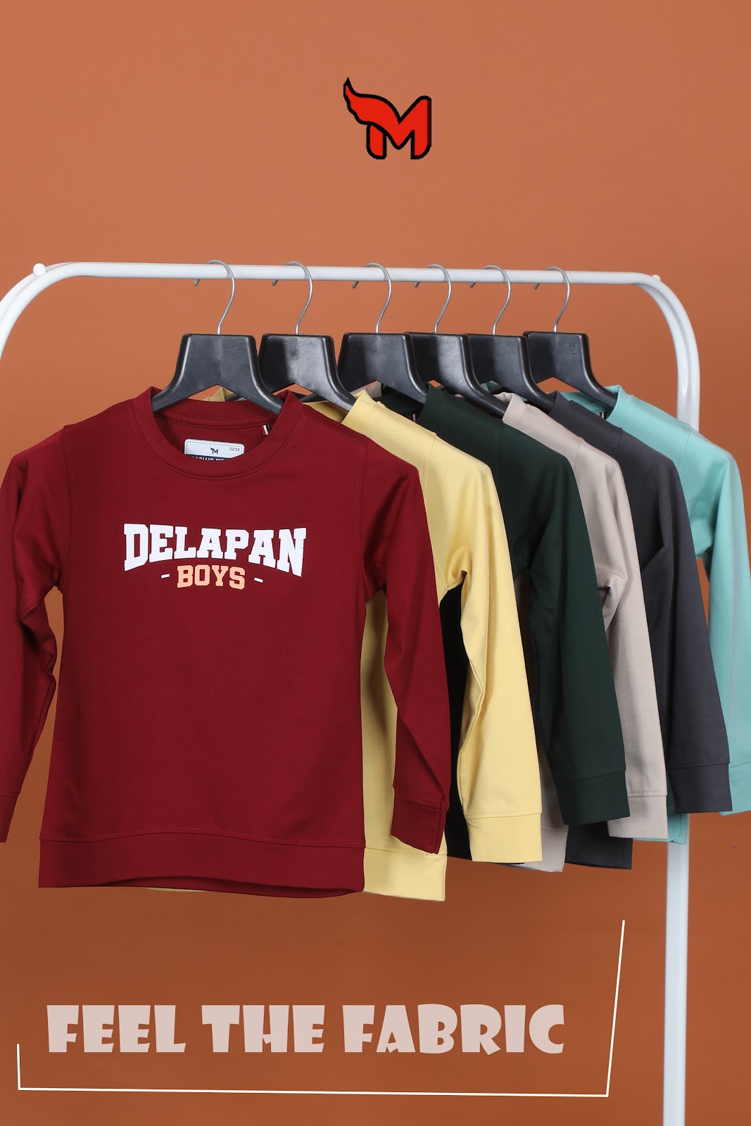 Front-Back Print Mb 192 Mawa Tencil Boys Tshirt Manufacturer