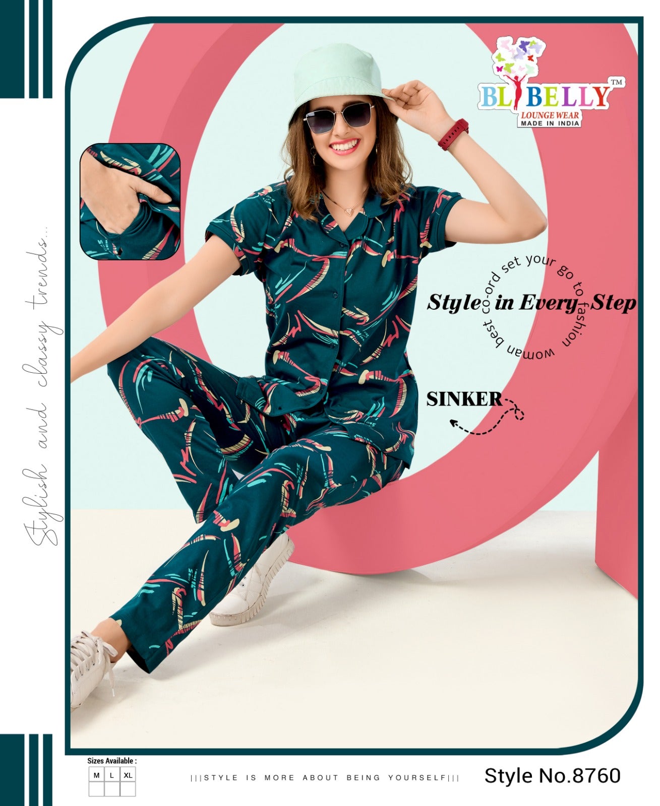 Front Open Vol 636 Belly Sinker Collar Night Suits Wholesale Rate