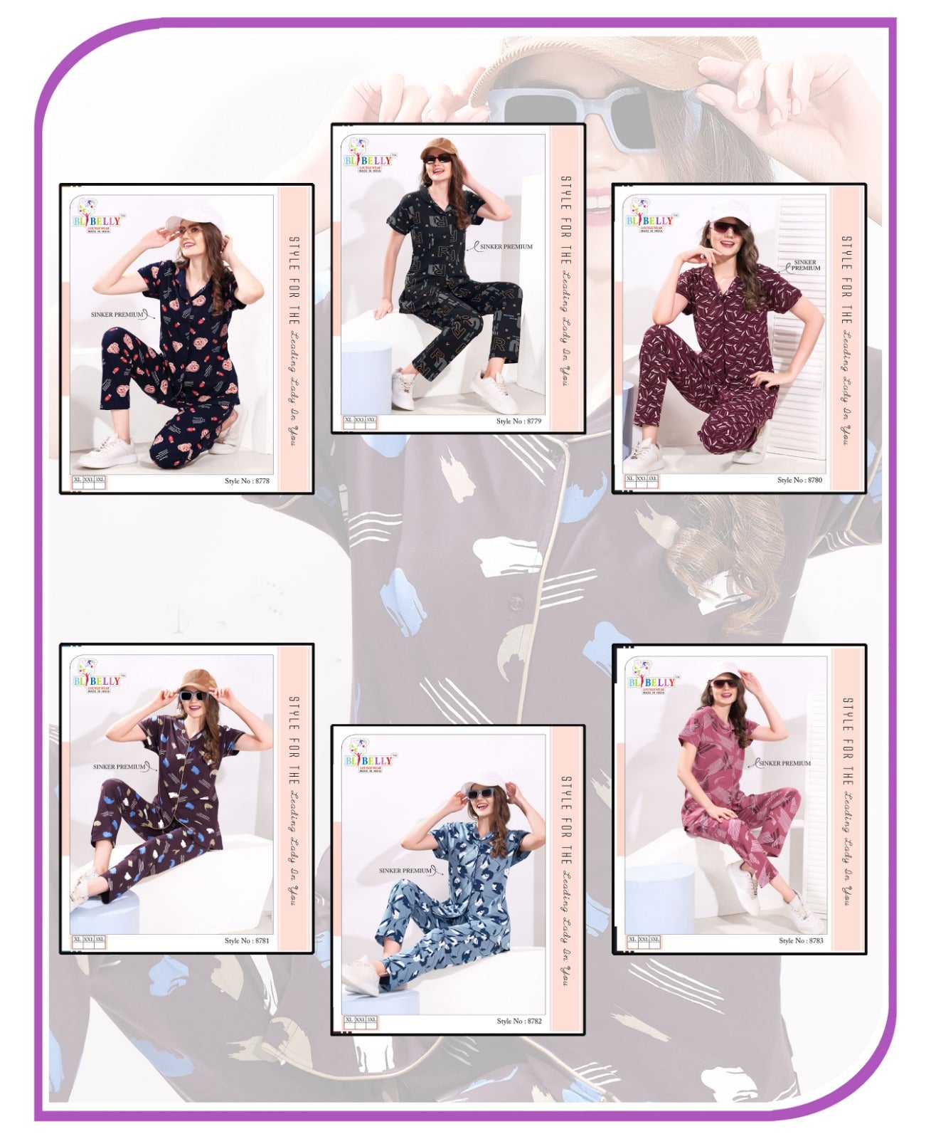 Front Open Vol 640 Belly Sinker Collar Night Suits Manufacturer Ahmedabad