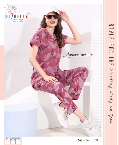 Front Open Vol 640 Belly Sinker Collar Night Suits Manufacturer Ahmedabad