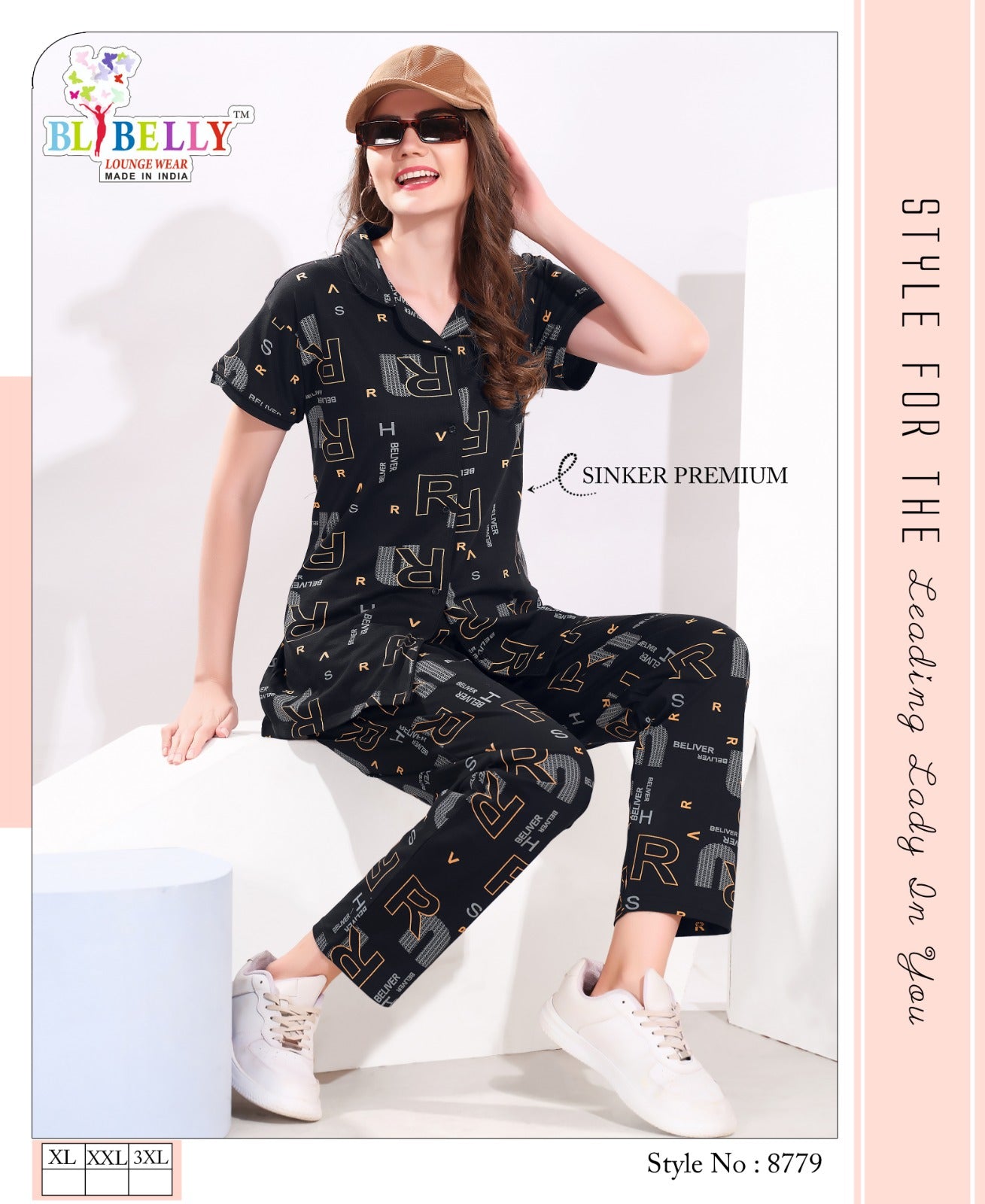 Front Open Vol 640 Belly Sinker Collar Night Suits Manufacturer Ahmedabad