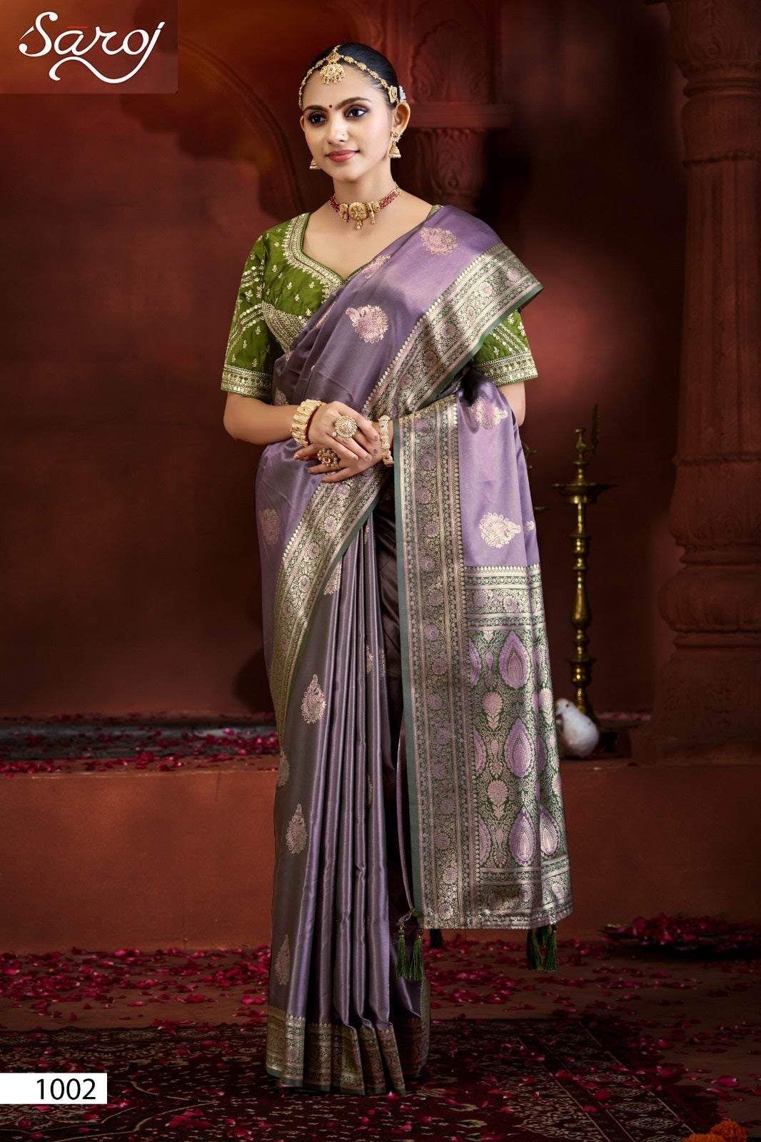 Fulbahar Satin Vol 1 Saroj Sarees Manufacturer Gujarat