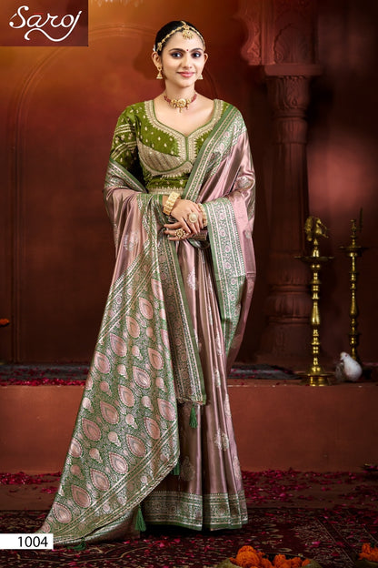Fulbahar Satin Vol 1 Saroj Sarees Manufacturer Gujarat