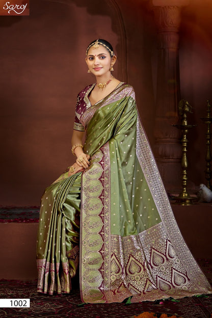 Fulbahar Satin Vol 3 Saroj Sarees Exporter Gujarat