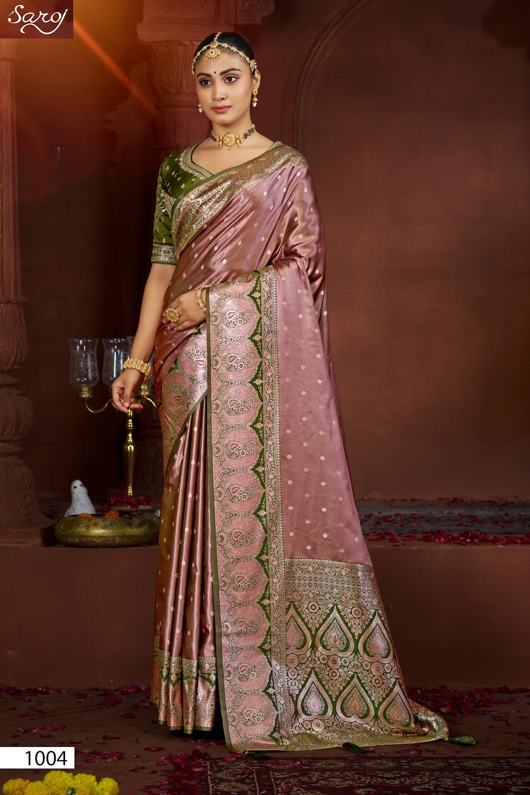 Fulbahar Satin Vol 3 Saroj Sarees Exporter Gujarat