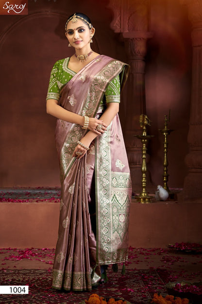 Fulbahar Satin Vol 4 Saroj Sarees Wholesaler Gujarat