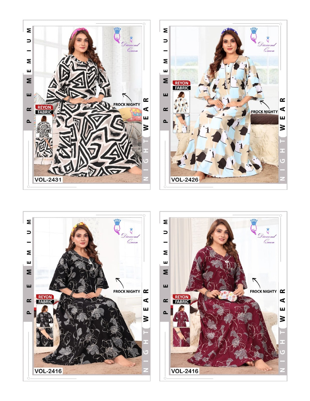 Multi Colour 271025 Jay Ambe Rayon Salwar Suits Exporter Gujarat