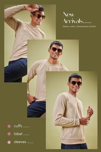 Full Sleeves Product 541 Oddy Boy Knit Mens Tshirts Exporter Gujarat
