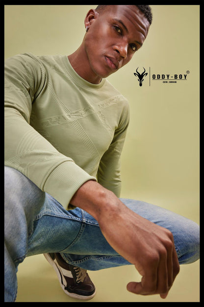 Full Sleeves Product 541 Oddy Boy Knit Mens Tshirts Exporter Gujarat