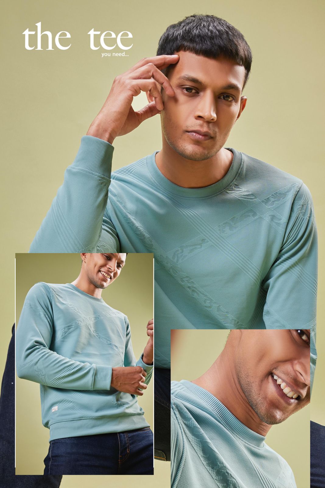 Full Sleeves Product 541 Oddy Boy Knit Mens Tshirts Exporter Gujarat