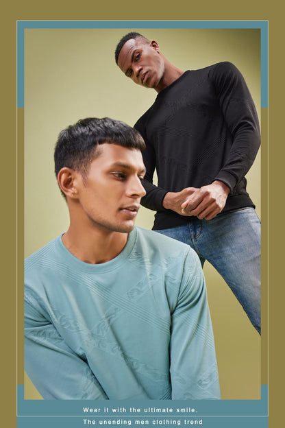 Full Sleeves Product 541 Oddy Boy Knit Mens Tshirts Exporter Gujarat