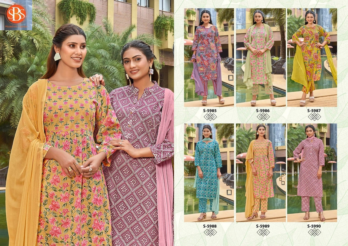 Gaatha Sbs Readymade Cotton Pant Suits Wholesaler Ahmedabad