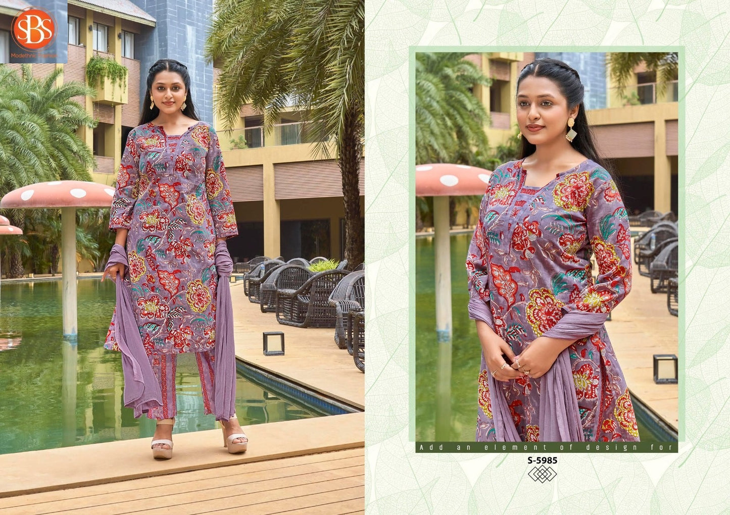 Gaatha Sbs Readymade Cotton Pant Suits Wholesaler Ahmedabad