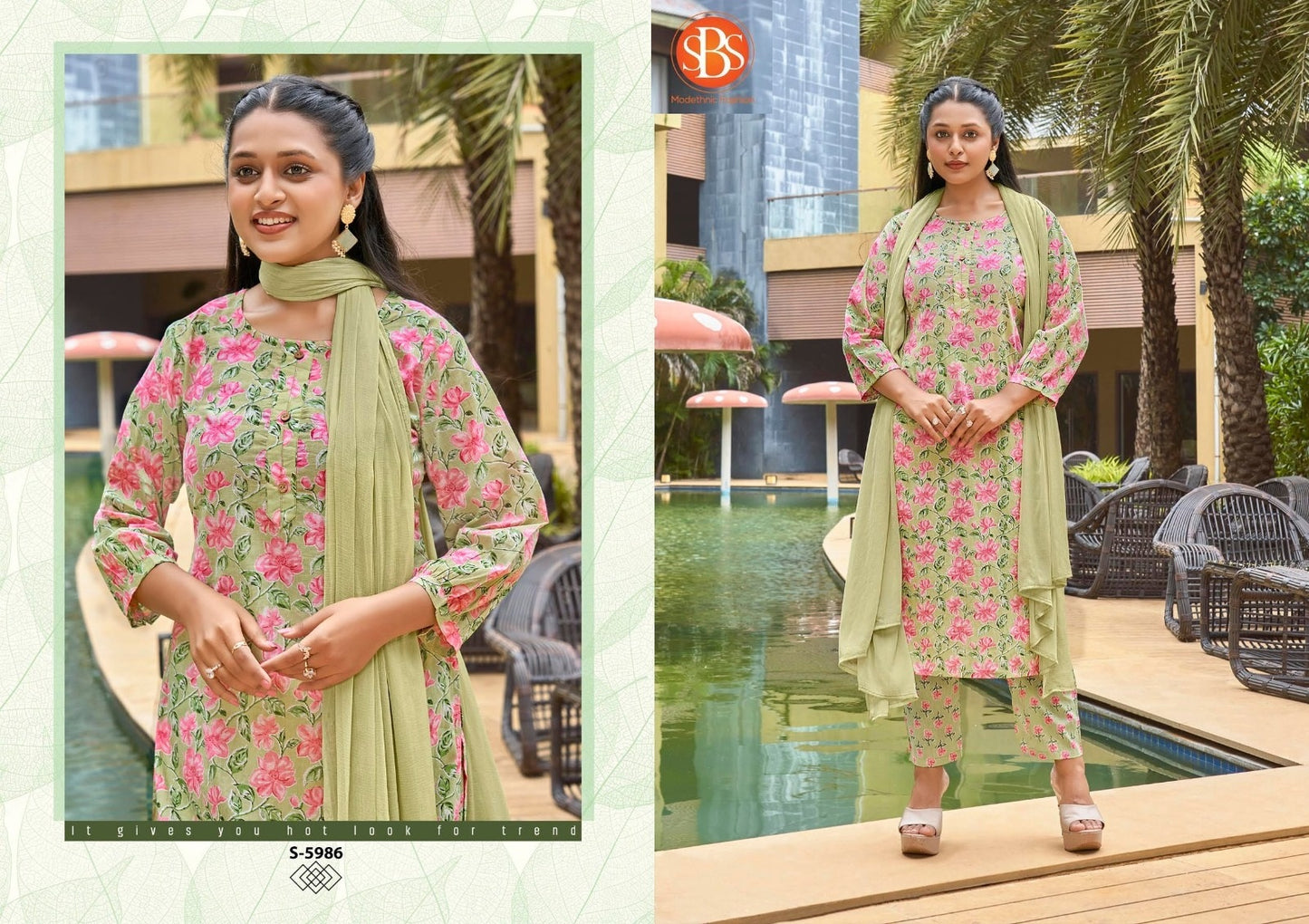 Gaatha Sbs Readymade Cotton Pant Suits Wholesaler Ahmedabad