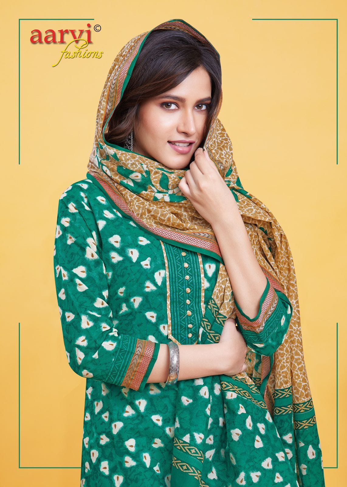 Gadwal Border Vol 9 Aarvi Fashions Cambric Cotton Dress Material Wholesale Rate