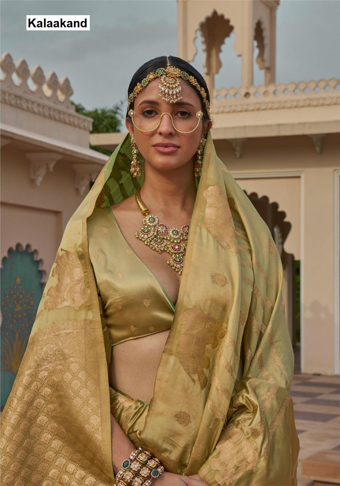 Gaj Gamini Kalaakand Satin Silk Sarees Exporter Ahmedabad