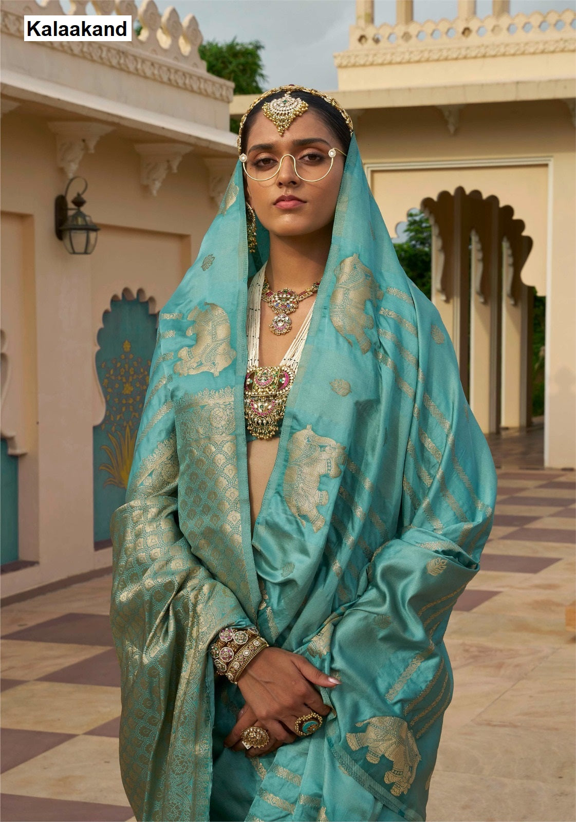 Gaj Gamini Kalaakand Satin Silk Sarees Exporter Ahmedabad