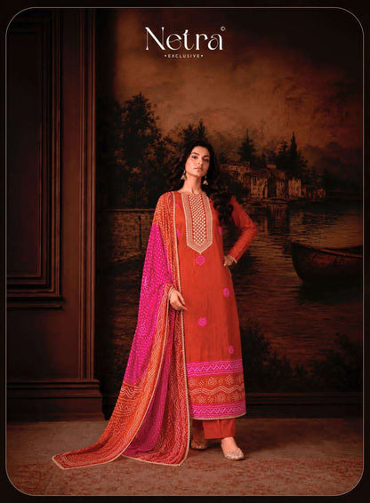 Gajji Vol 1 Netra Silk Pant Style Suits Manufacturer Ahmedabad