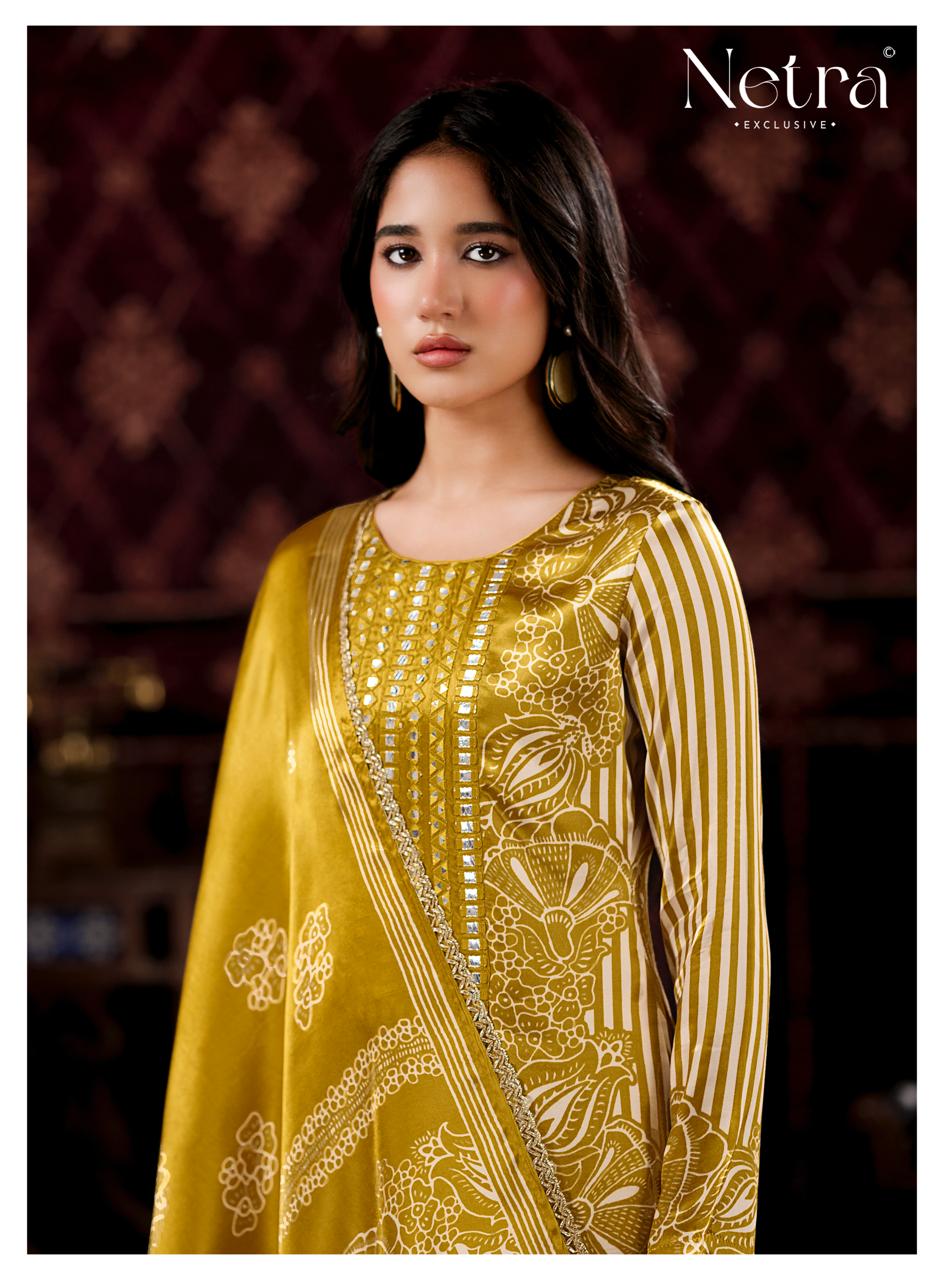 Gajji Vol 4 Netra Pant Style Suits Exporter India