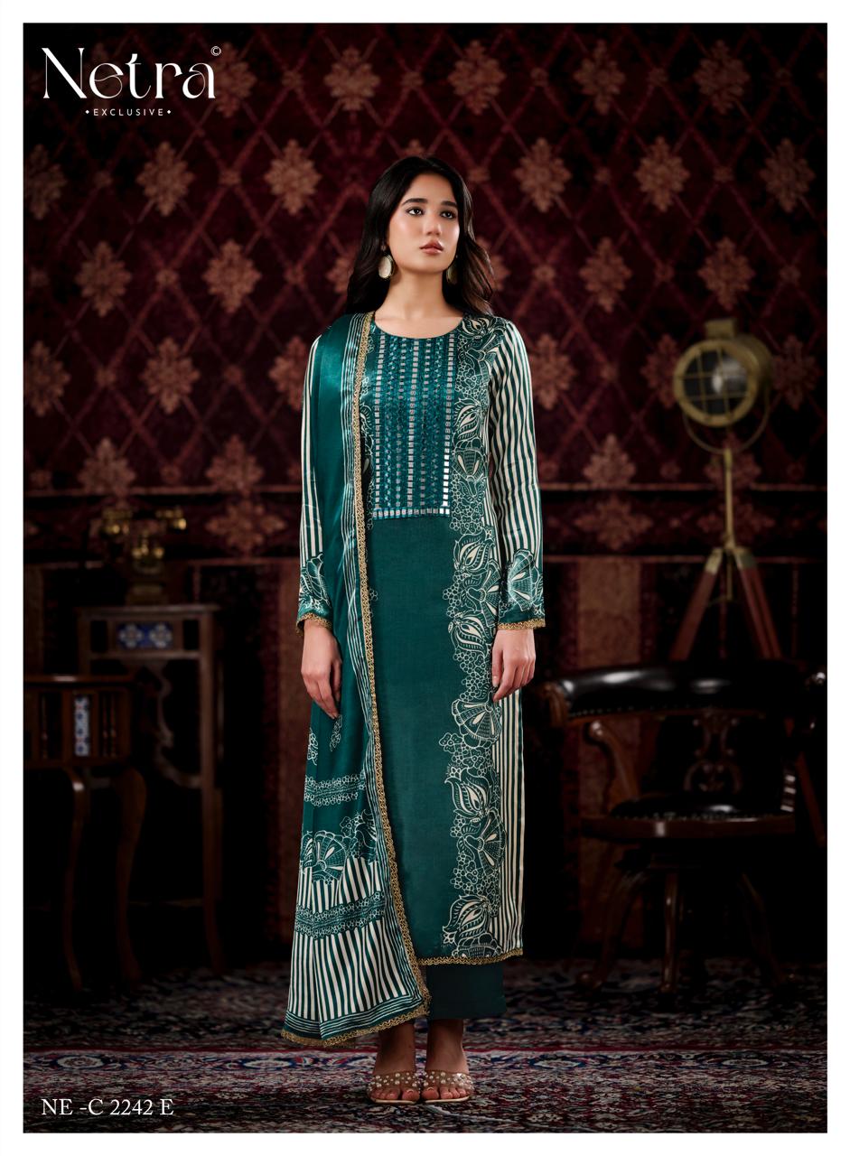 Gajji Vol 4 Netra Pant Style Suits Exporter India