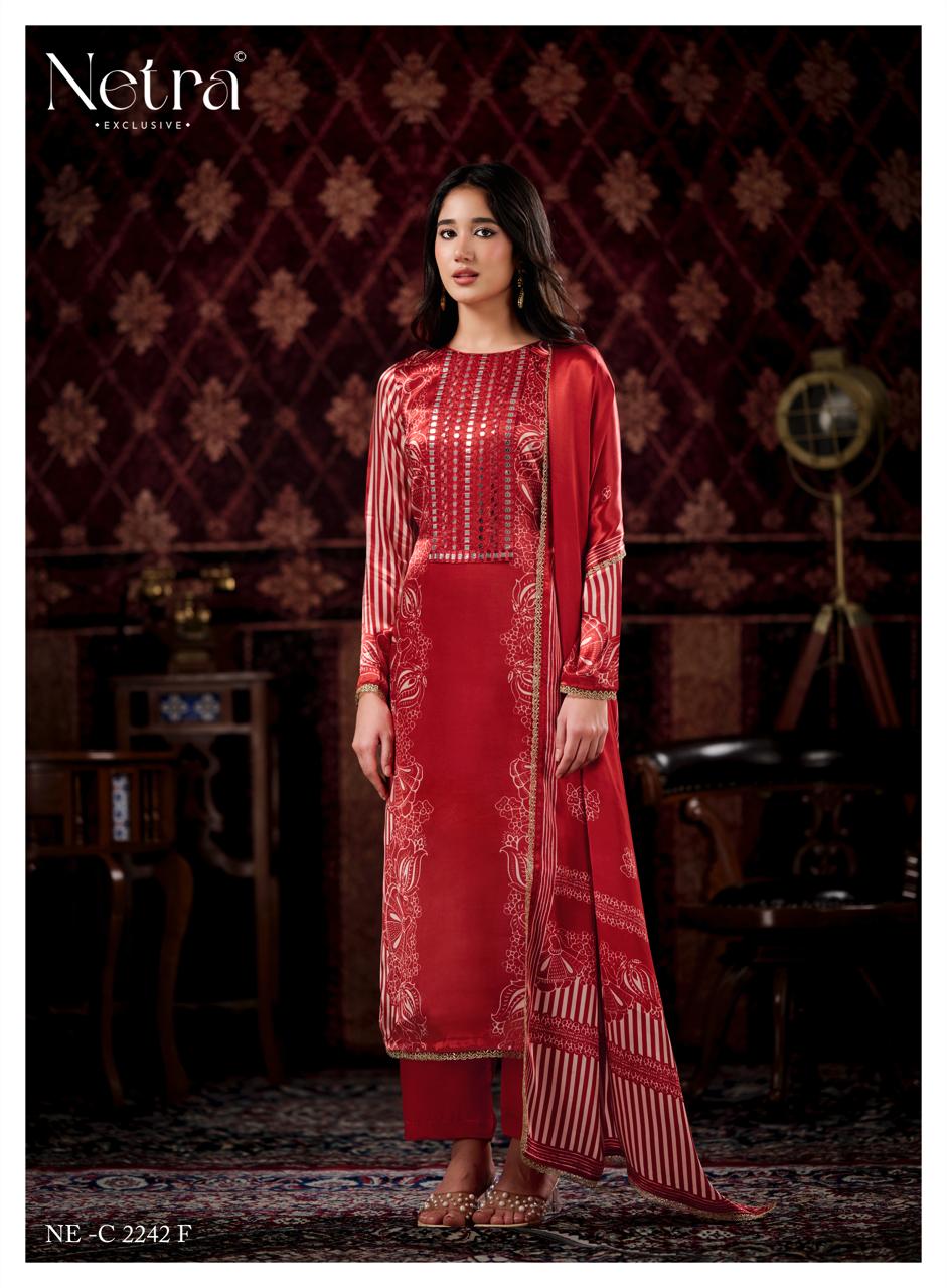 Gajji Vol 4 Netra Pant Style Suits Exporter India