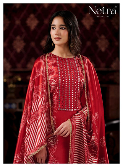 Gajji Vol 4 Netra Pant Style Suits Exporter India