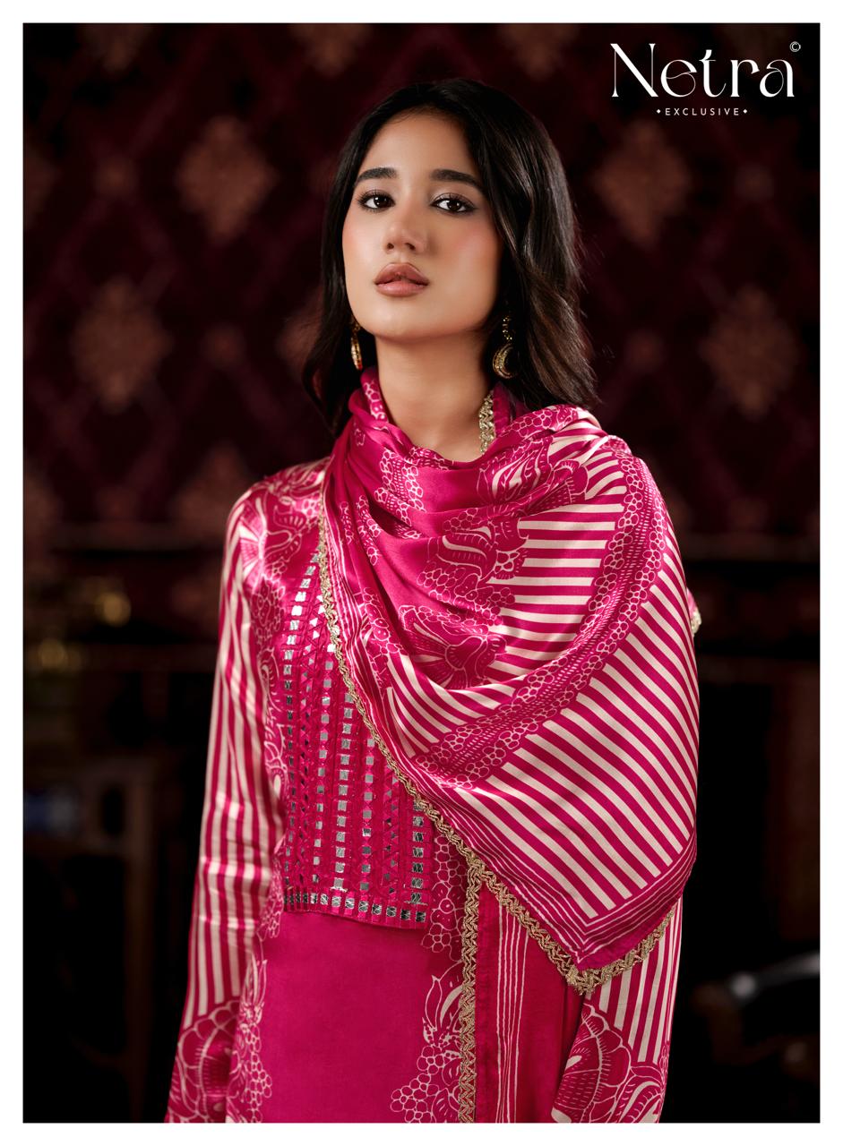 Gajji Vol 4 Netra Pant Style Suits Exporter India