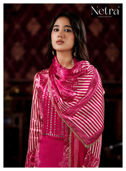 Gajji Vol 4 Netra Pant Style Suits Exporter India