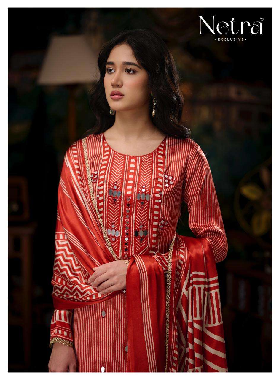Gajji Vol 6 Netra Pant Style Suits Wholesale Rate