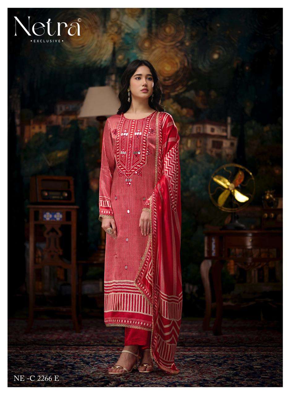 Gajji Vol 6 Netra Pant Style Suits Wholesale Rate