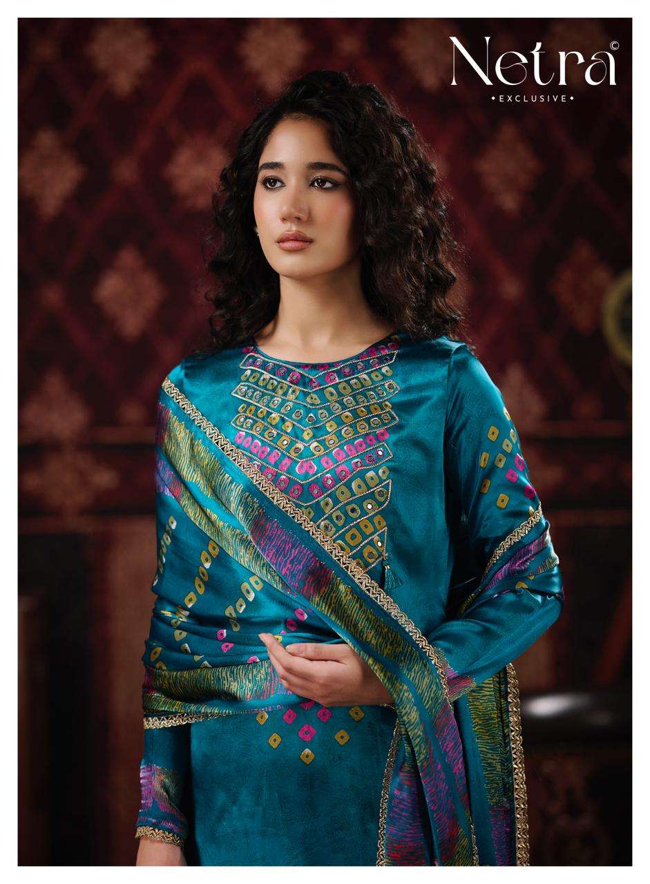 Gajji Vol 7 Netra Pant Style Suits Wholesaler India