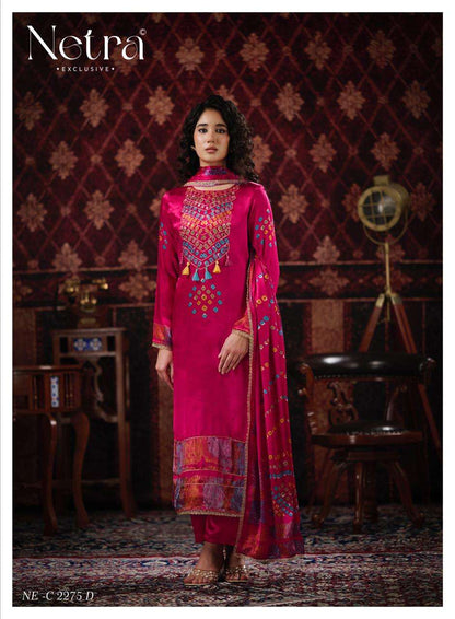 Gajji Vol 7 Netra Pant Style Suits Wholesaler India