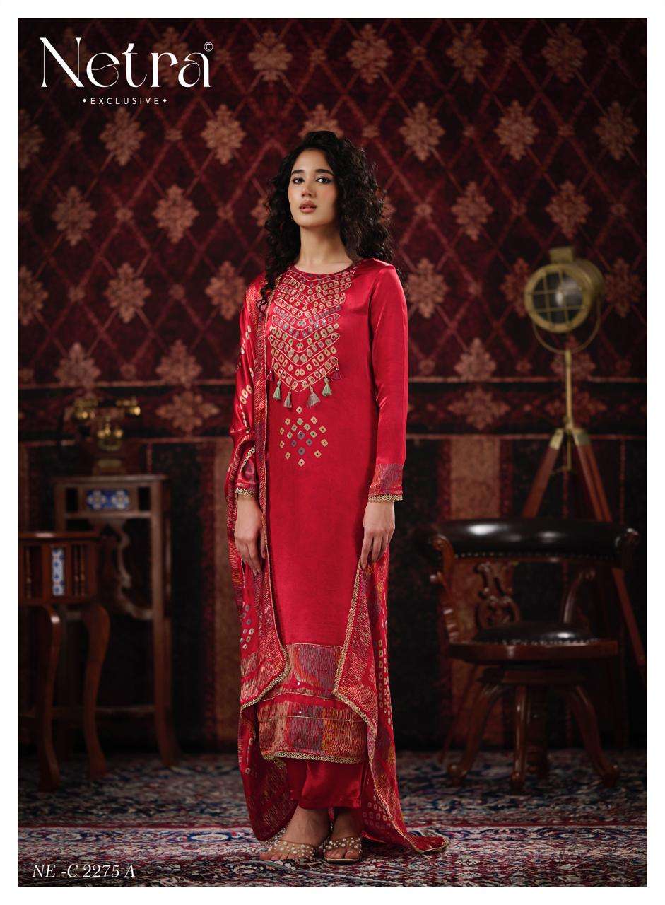 Gajji Vol 7 Netra Pant Style Suits Wholesaler India