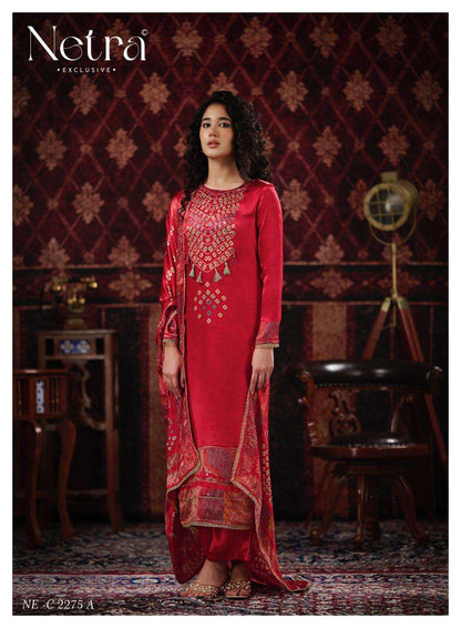 Gajji Vol 7 Netra Pant Style Suits Wholesaler India