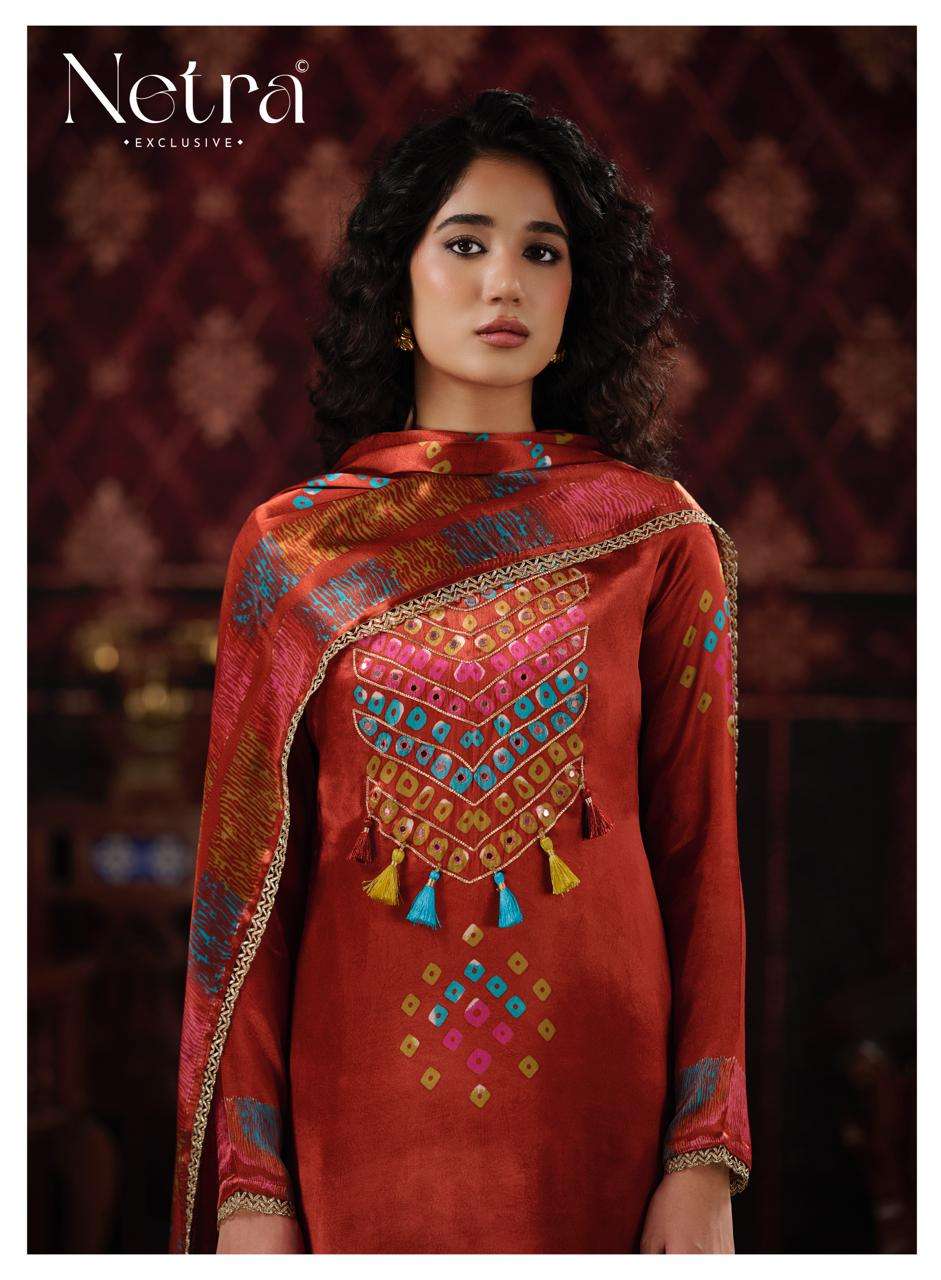 Gajji Vol 7 Netra Pant Style Suits Wholesaler India