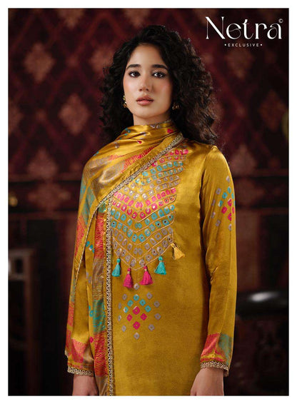 Gajji Vol 7 Netra Pant Style Suits Wholesaler India