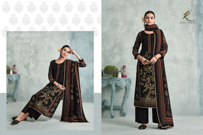 Gallan Dil Di Rakhi Fashion Bemberg Silk Pant Style Suits Supplier India