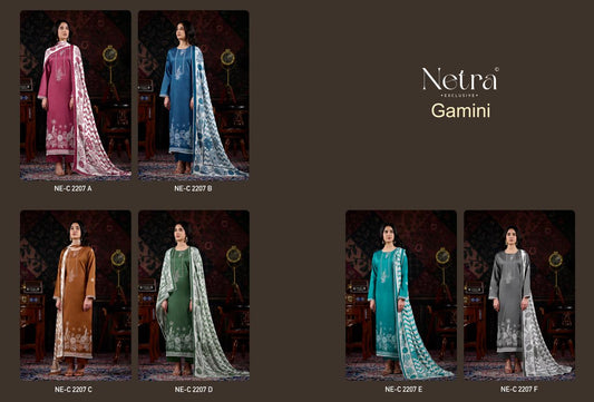 Gamini Netra Cotton Pant Style Suits Manufacturer Gujarat