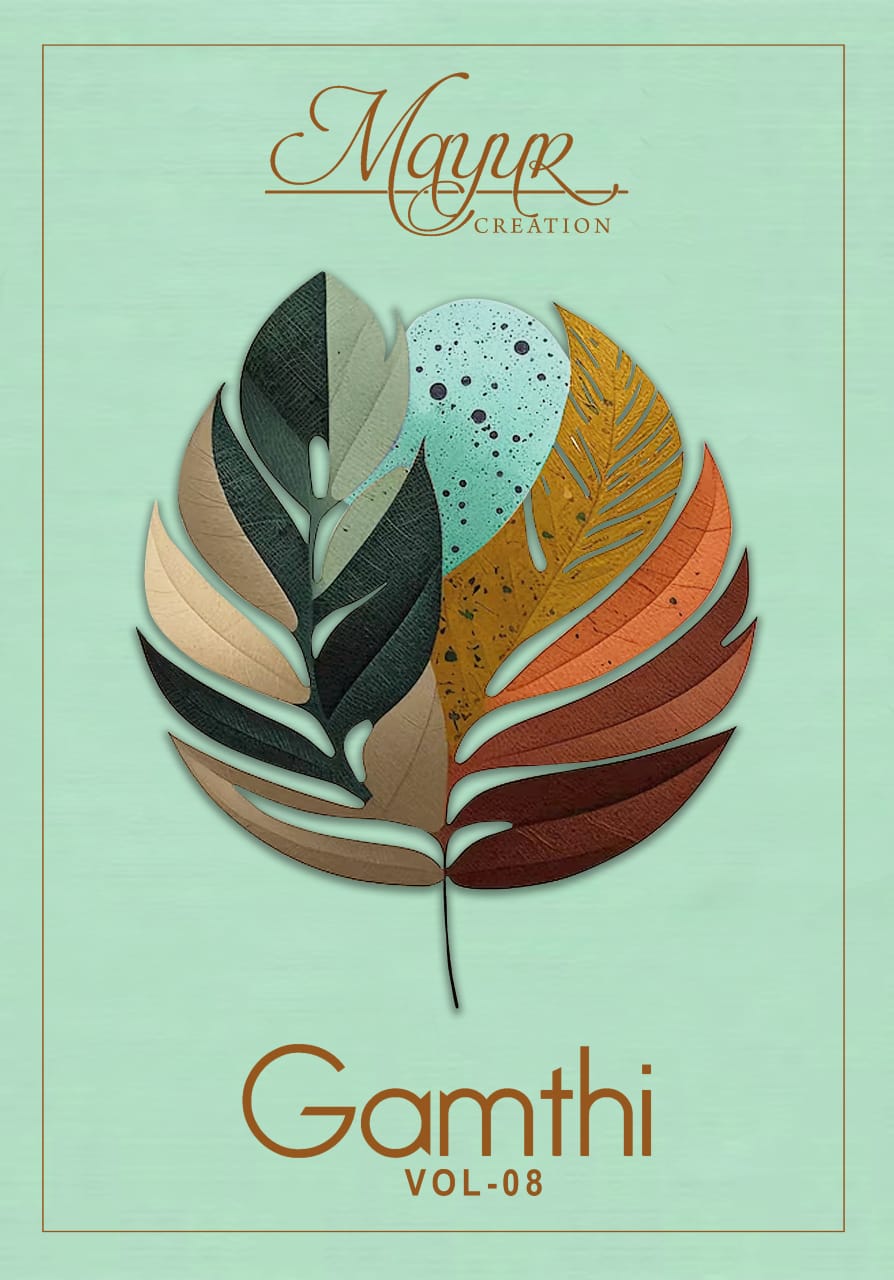 Gamthi Vol 8 Mayur Creation Cotton Dress Material Wholesale Price