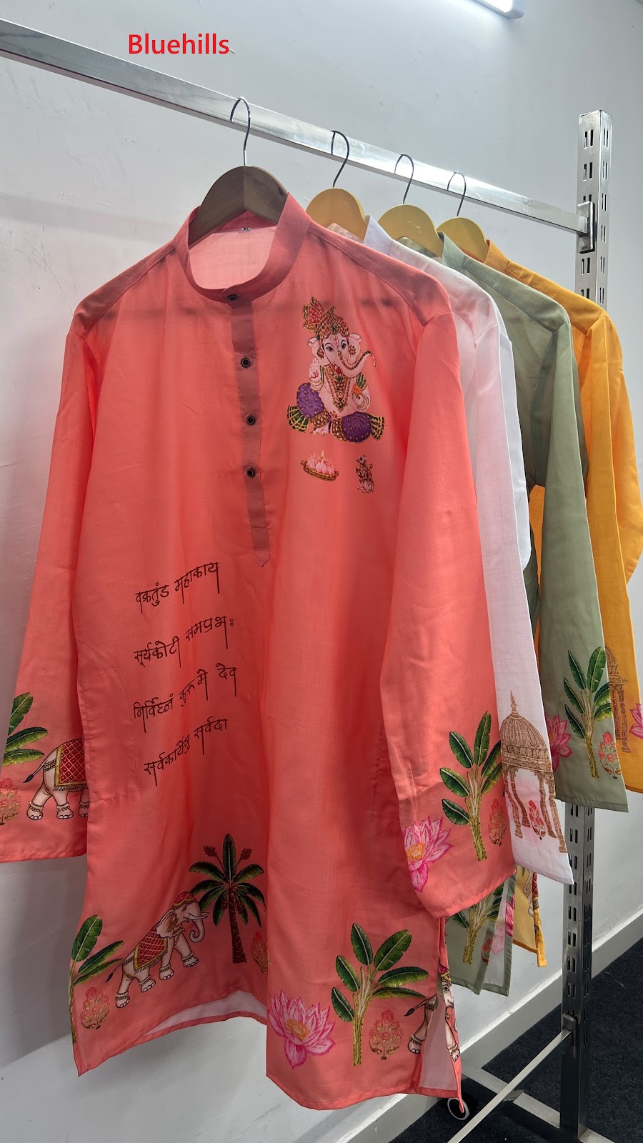 Ganpati Special 2026 Bluehills Cotton Mens Kurta Wholesaler Ahmedabad